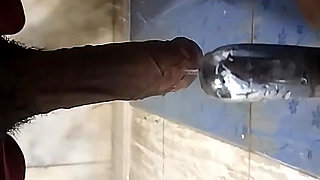 Masturbate in bathroom