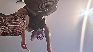 73 Giantess Cooks Stuffed Shells - Tiny Man Tied to My 8 Inch Heel POV