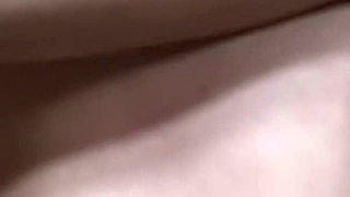 Thick Blonde with a Huge Round Ass - Doggystyle and Riding on the Orange Leather Couch