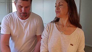 LoveAndRopes Italian Tits Shine in Kitchen Assistance