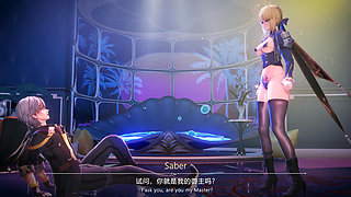 Honkai Star Rail - Saber Mana Transfer Sex - 3D Hentai Animation