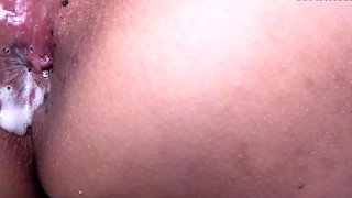 Asian cutie toys smut insertion before hardcore shag