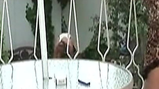 Mature Brunette MILF Devours Cock in Outdoor Hardcore Romp