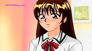 Submissive MILF Cum in Public as Her Doms Fill Her Holes With Toys