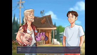 Amateur cartoon parody featuring hot girls in steamy situations