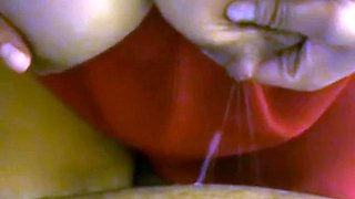 Squirting Lactating Big Tits on Cock