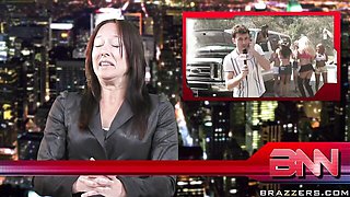 Bewitching Bridgette B and Isis Love - outdoor clip - Brazzers Exxtra