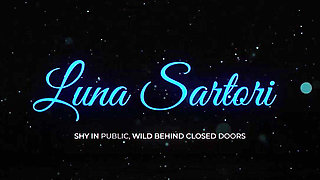 Slutty Latina Teen Luna Sartori Bends Over to Be Slammed