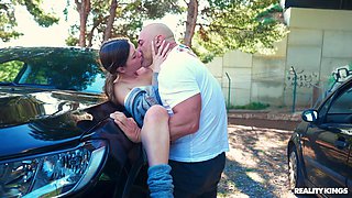 Hot teen Agatha Shay crazy sex video