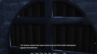 Witch Having Fun with Her Slave