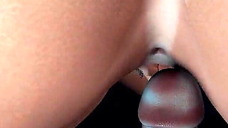 Granny Anal Riding Dildo