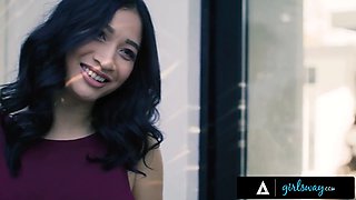 Girlsway - insane Avery Black wants rope bondage dream from hot female dominance neighbor Liv Revamped