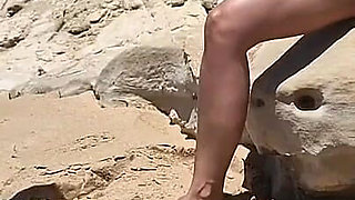 Stranger Approaches Naked Masturbating Woman and Helps Him with Handjob