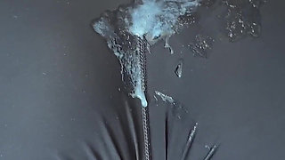 Dry Humping Orgasm. Huge Cumload on Her Nike Pro Shorts