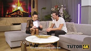 Tutor4k. nail from the future. hot xxx with private schoolteacher Valentina Sierra