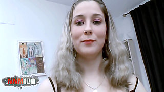 Calia-b: Blonde Teen Gets Fucked Hard in the Ass