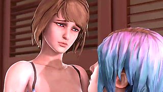 Animate, only pussy, 3d