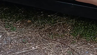 Secretary Gets Excited in Her Car by Pumping Pedals and Ends up with a Big Squirt From Masturbation