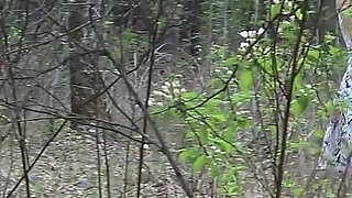 Flashing My Pussy in the Woods