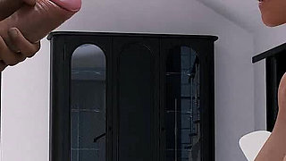 Shared Desires: Cuck Hubby Invites the Pizza Guy for Jerk off Session on His Wife They Covered Her in Cum - Episode 19