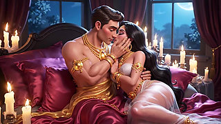 Steamy Cartoon Romance - Prince & Seductive Princess Intimate Compilation