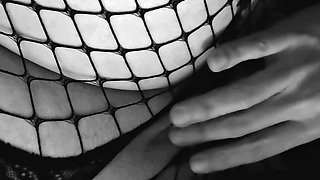 BDSM-Session with my wife - Final: clamps, licking, slapping, squirting , release clamps