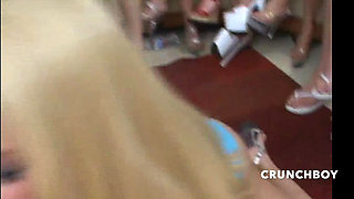 hot bukkake  with a boy and 20 asiat irls