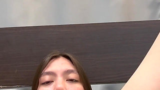 She Got Horny Home Alone and the Sex Toy Came Out Immediately