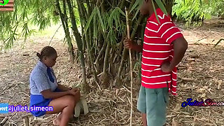 Julietsimeon the Girl, Was Fucked by a Farmer in the Bush.