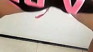Big Ass Shaking Striptease in Shorts