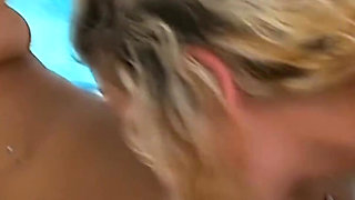 Lesbian Czech Blonde and Brunette MILF Play Hot Dildos