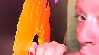Glory Hole Series Ft Anastasia - Double Blowjob
