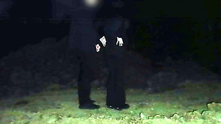 In the Dark, He Touches and Slaps My Bum