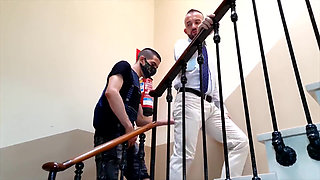 Guy with a big dick fills a lucky ass with cum.