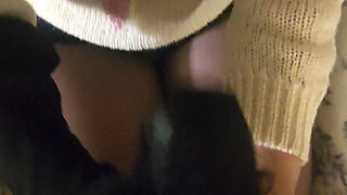 Goode Girl Nylonplay with Hubby's Cock and Balls