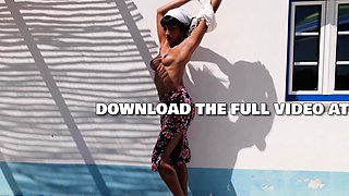 Beautiful Asian girl passion posing