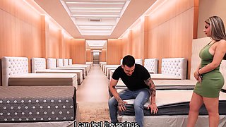 SALESLADY ON FIRE . Malena Doll