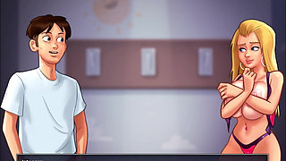 Summertime Saga - Eve might be pregnant after Johannes fucked her