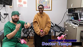 Dr Tampa - Daisy Mynx's 1st EVER Gyno Exam - Doctor tampa