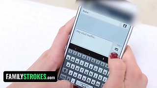 Familystrokes - virgin babe gets her tight arsehole drilled deep for the very first time