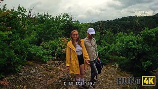 Hunt4k. she sucked a shaft and smooched her boyfriend after