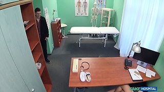 Omg this nurse is so fucking wild she uses a dating app - faux clinic