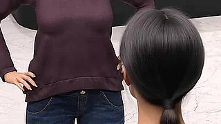 Whispers of Desire: the Sexy Beautiful Wife in the Clothing Store - Episode 3