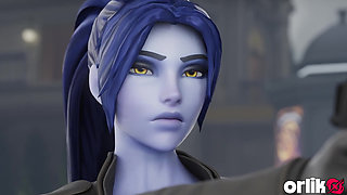 Widowmaker Failed Mission - Bandit BBC Destroys Her Tight Pussy 3D Overwatch Porn