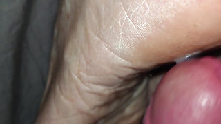 Nylonjunge Inseminates the Soles of My Old Feet