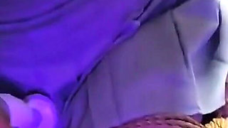 Short Skirt Girl's Chest Pinching Humiliation