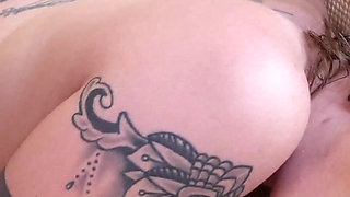 Aria Kai Cameltoe Pussy Natural Big Tits & Curves Threesome