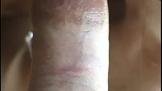 Nasty brunette doll tastes fresh sperm after hard banging outdoor