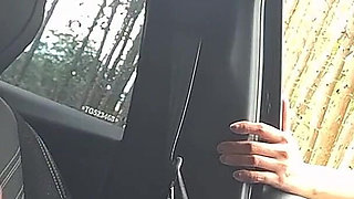 Flash Cock to a Girl in the Car!