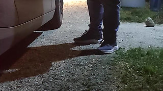 Sucking a Stranger in the Dark